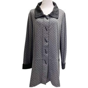 Moonlight Y&S Fashion Designs XXL Top Button Down Wearable Art Lagenlook